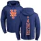 Men's New York Mets Lenny Dykstra Royal Backer Pullover Hoodie