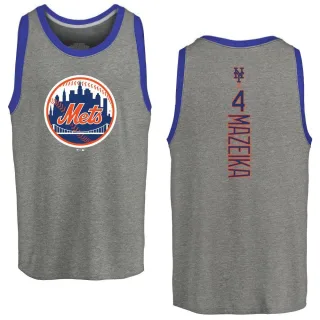 Men's New York Mets Patrick Mazeika Ash Backer Tank Top