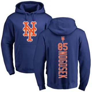 Men's New York Mets Stephen Nogosek Royal Backer Pullover Hoodie