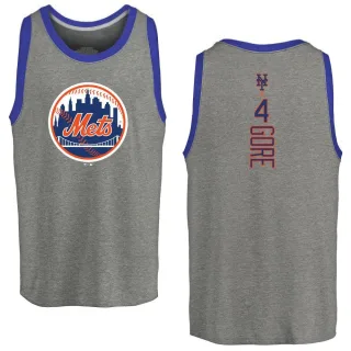 Men's New York Mets Terrance Gore Ash Backer Tank Top