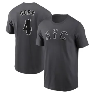 Men's New York Mets Terrance Gore Graphite 2024 City Connect Fuse T-Shirt