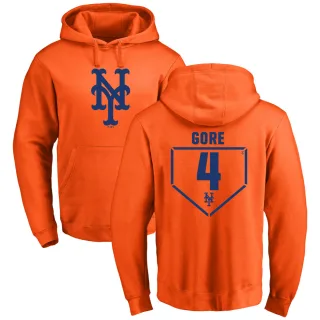 Men's New York Mets Terrance Gore Orange Branded RBI Pullover Hoodie -