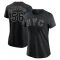 Women's New York Mets Grant Hartwig Black 2024 City Connect T-Shirt