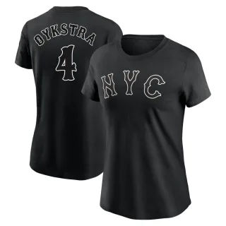 Women's New York Mets Lenny Dykstra Black 2024 City Connect T-Shirt