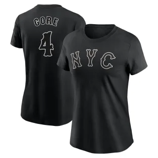 Women's New York Mets Terrance Gore Black 2024 City Connect T-Shirt