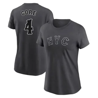 Women's New York Mets Terrance Gore Graphite 2024 City Connect Fuse T-Shirt