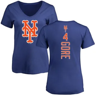 Women's New York Mets Terrance Gore Royal Backer Slim Fit T-Shirt