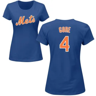 Women's New York Mets Terrance Gore Royal Roster T-Shirt