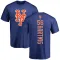 Youth New York Mets Grant Hartwig Royal Backer T-Shirt