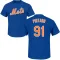 Youth New York Mets Jonathan Pintaro Royal Roster T-Shirt