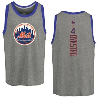 Youth New York Mets Lenny Dykstra Ash Backer Tank Top