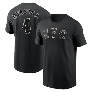 Youth New York Mets Lenny Dykstra Black 2024 City Connect T-Shirt