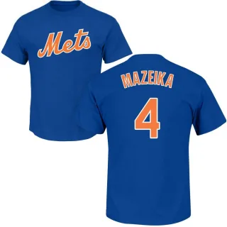 Youth New York Mets Patrick Mazeika Royal Roster T-Shirt