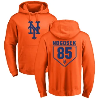 Youth New York Mets Stephen Nogosek Orange Branded RBI Pullover Hoodie -