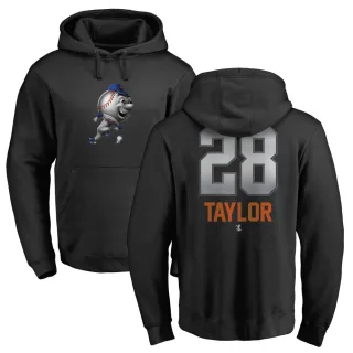 Youth New York Mets Tyrone Taylor Black Branded Midnight Mascot Pullover Hoodie -